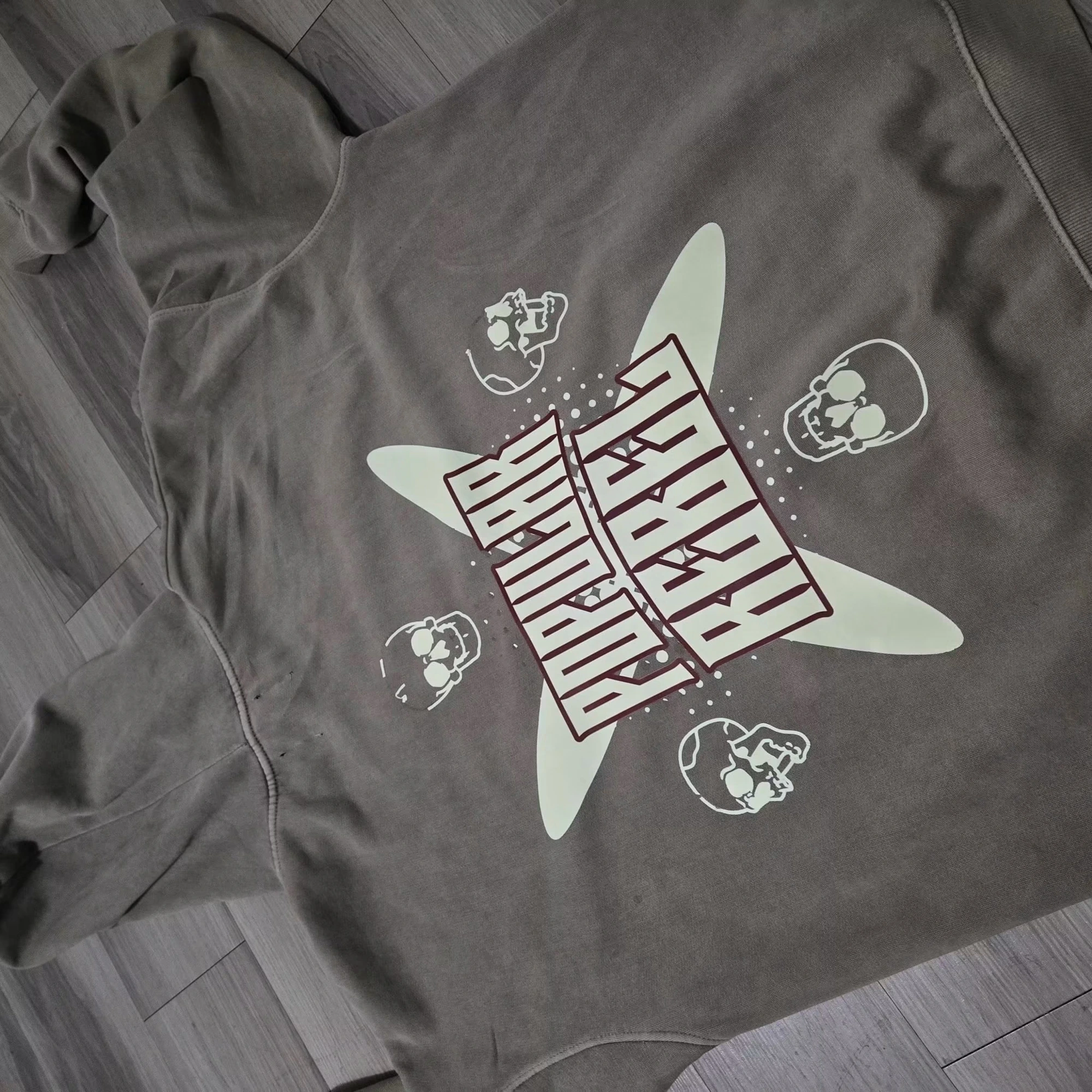 ORIGINAL REBEL HOODIE — OLIVE